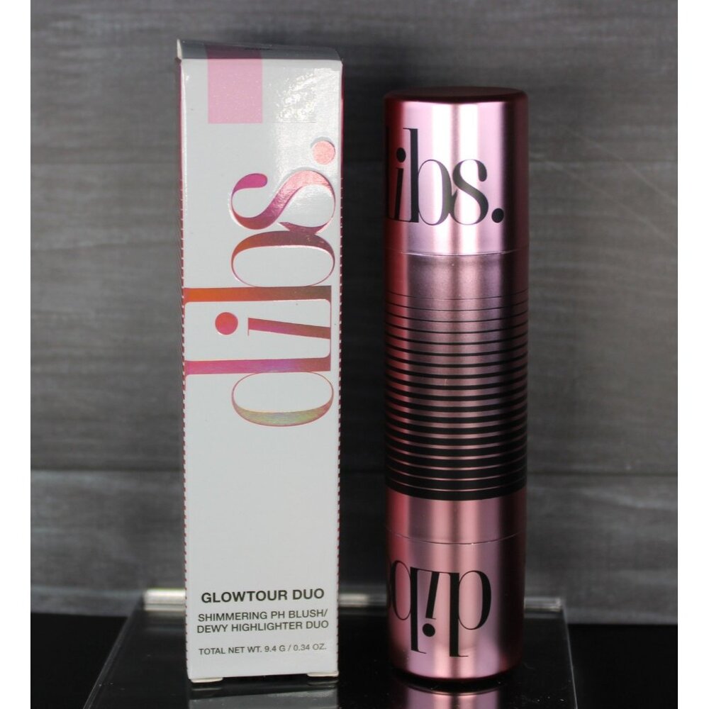 Dibs Glowtour Duo Shimmering Blush/Contour Duo AURA Authentic NIB pH Blush